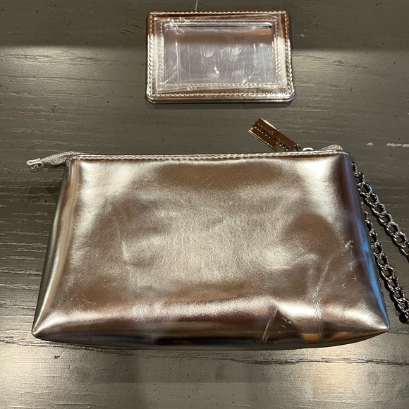 NWOT Bobbi Brown Metallic Eyeglasses Sunglasses Case Zip Pouch - Picture 5 of 9